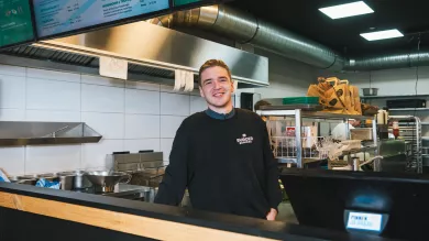 Word Burger Business ondernemer